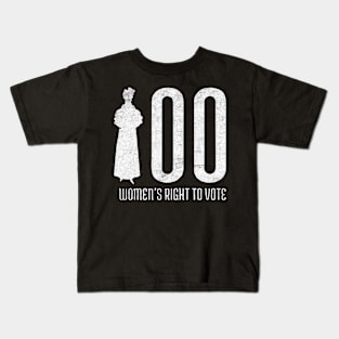 Womens vote 100 Kids T-Shirt